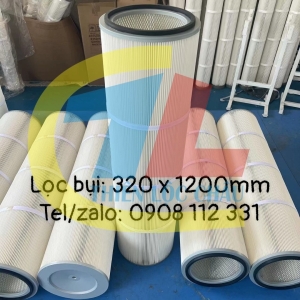 Lọc bụi sơn tĩnh điện 320 x 1200